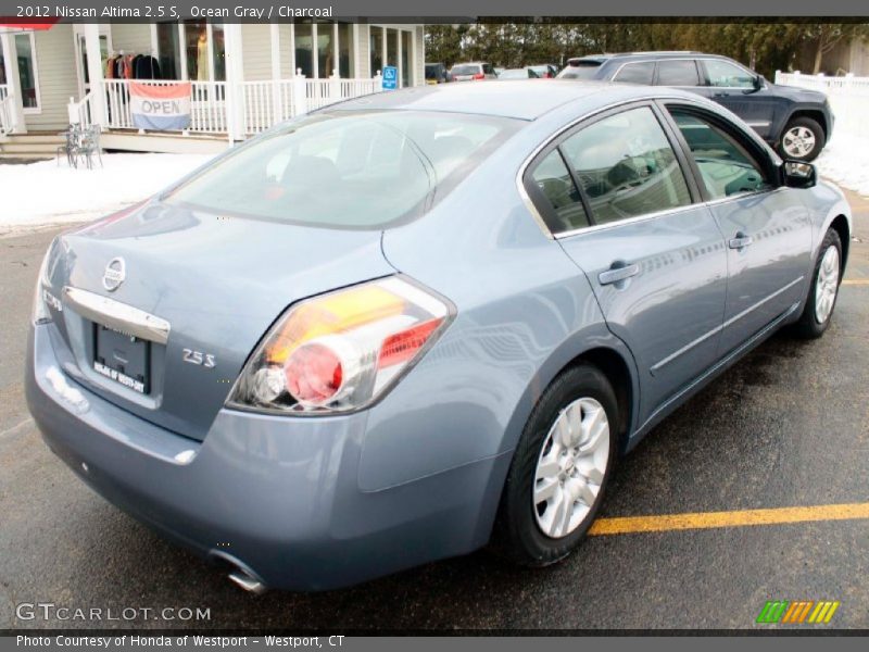 Ocean Gray / Charcoal 2012 Nissan Altima 2.5 S