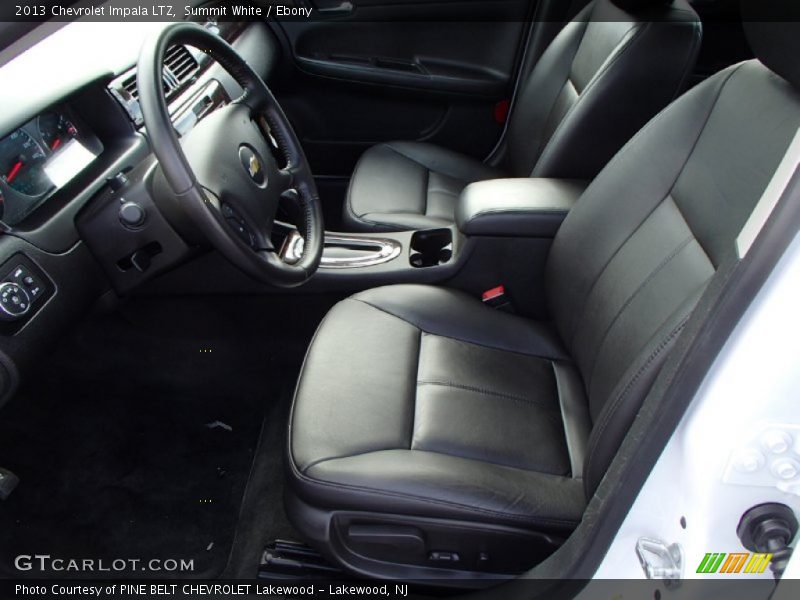 Summit White / Ebony 2013 Chevrolet Impala LTZ