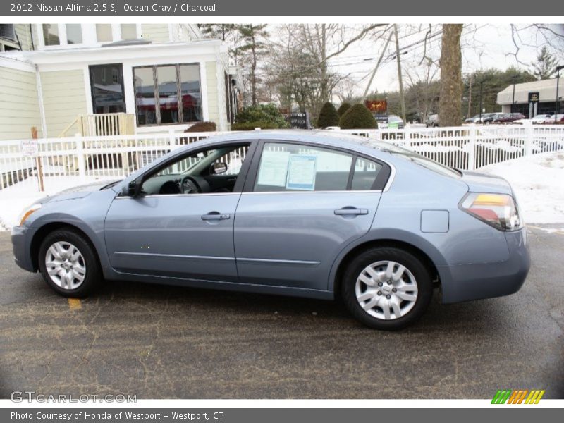 Ocean Gray / Charcoal 2012 Nissan Altima 2.5 S
