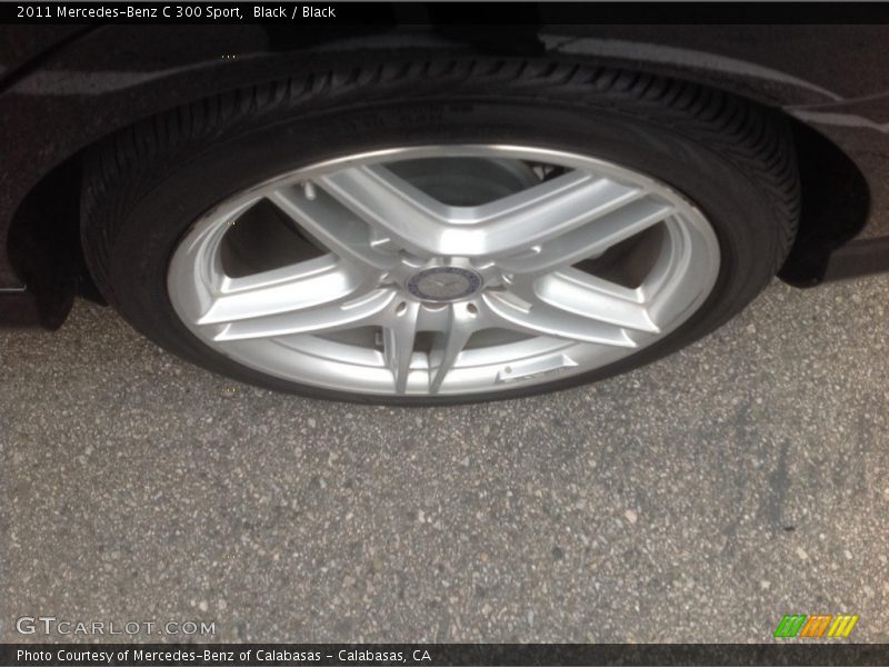 Black / Black 2011 Mercedes-Benz C 300 Sport