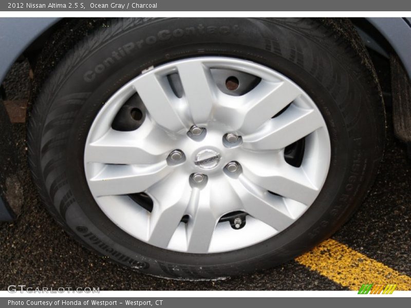 Ocean Gray / Charcoal 2012 Nissan Altima 2.5 S