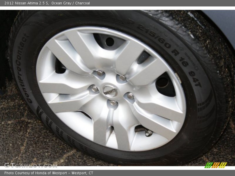 Ocean Gray / Charcoal 2012 Nissan Altima 2.5 S