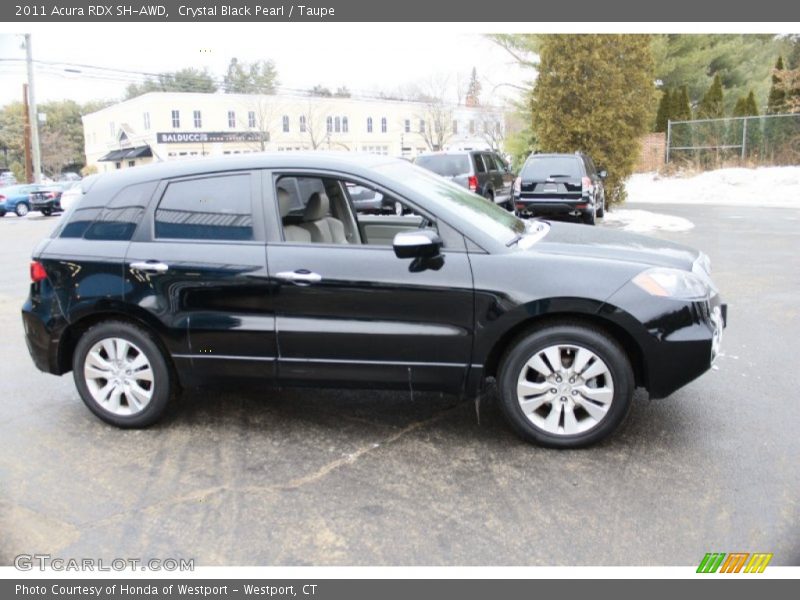 Crystal Black Pearl / Taupe 2011 Acura RDX SH-AWD