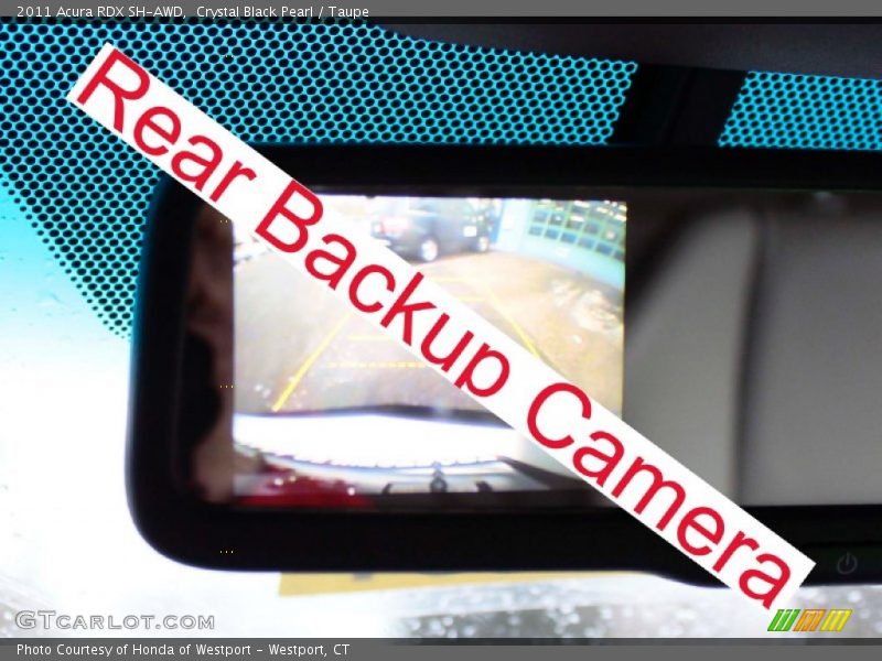 Crystal Black Pearl / Taupe 2011 Acura RDX SH-AWD