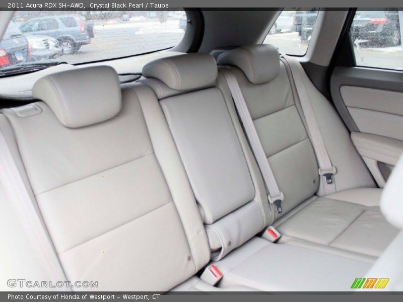 Crystal Black Pearl / Taupe 2011 Acura RDX SH-AWD