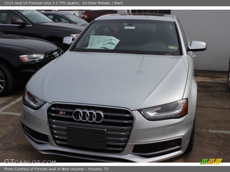 Ice Silver Metallic / Black 2014 Audi S4 Premium plus 3.0 TFSI quattro