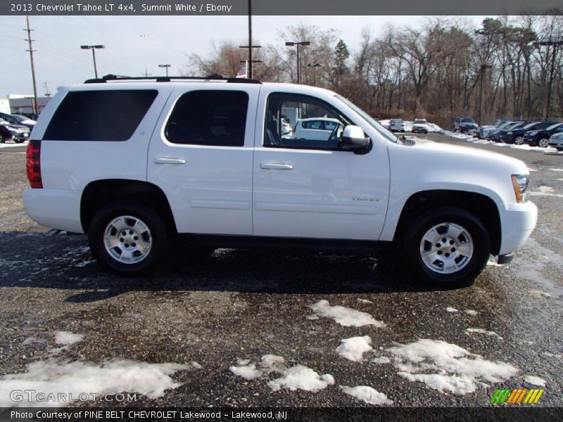 Summit White / Ebony 2013 Chevrolet Tahoe LT 4x4