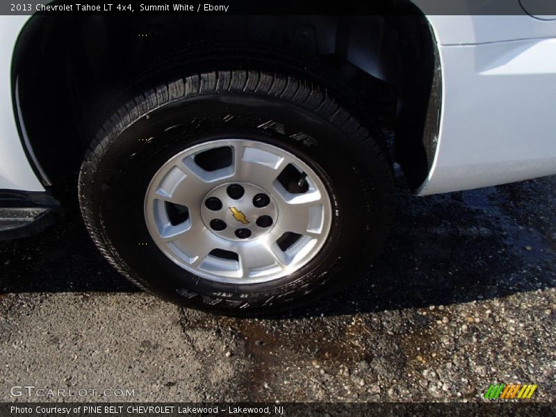 Summit White / Ebony 2013 Chevrolet Tahoe LT 4x4