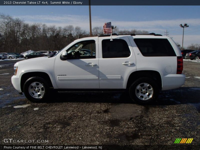 Summit White / Ebony 2013 Chevrolet Tahoe LT 4x4