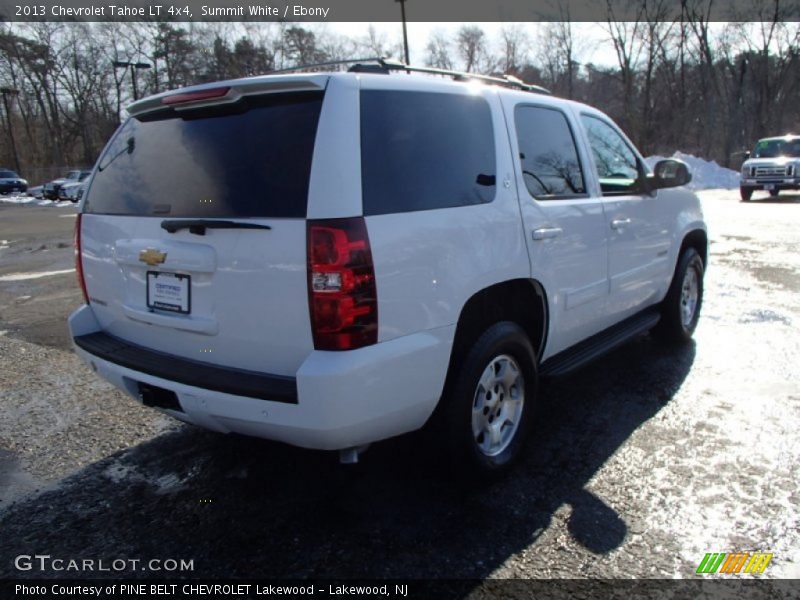 Summit White / Ebony 2013 Chevrolet Tahoe LT 4x4