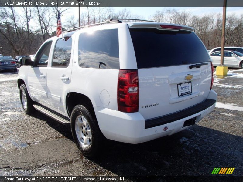 Summit White / Ebony 2013 Chevrolet Tahoe LT 4x4