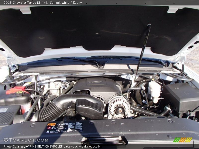Summit White / Ebony 2013 Chevrolet Tahoe LT 4x4