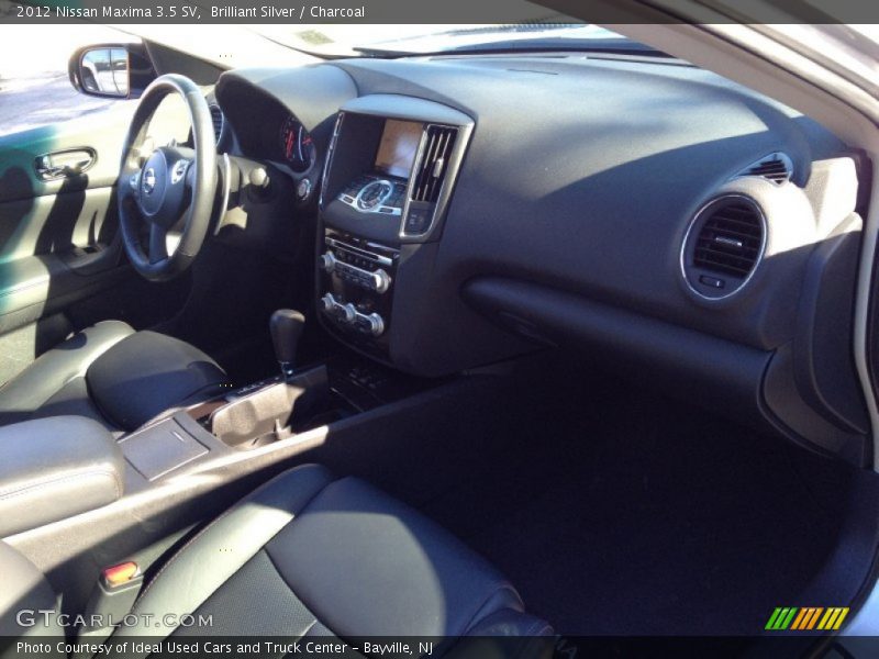 Brilliant Silver / Charcoal 2012 Nissan Maxima 3.5 SV