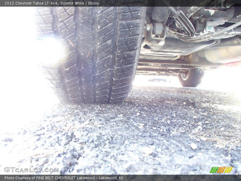 Summit White / Ebony 2013 Chevrolet Tahoe LT 4x4