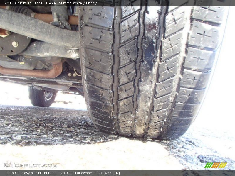 Summit White / Ebony 2013 Chevrolet Tahoe LT 4x4