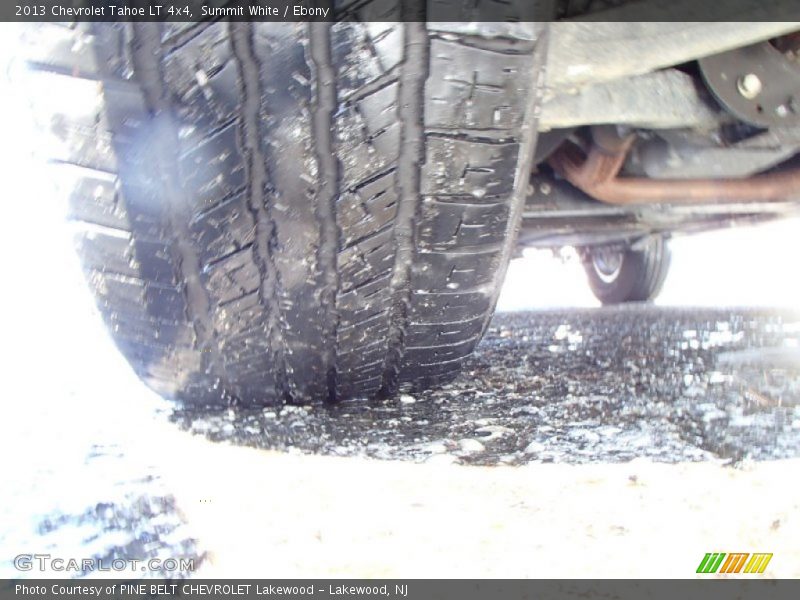 Summit White / Ebony 2013 Chevrolet Tahoe LT 4x4