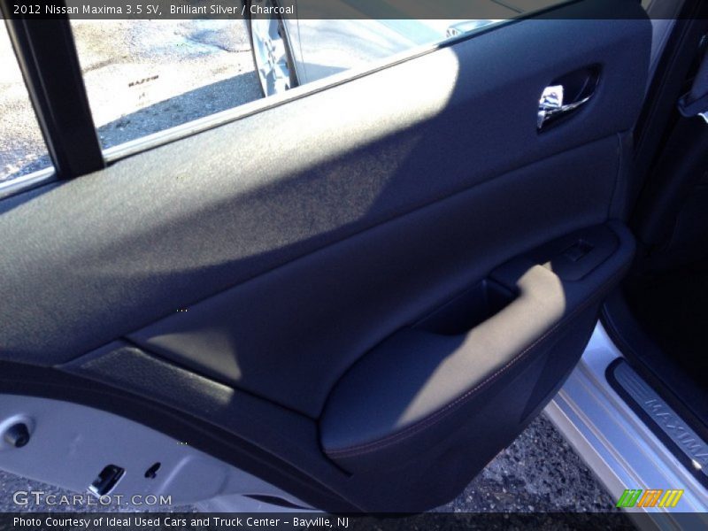 Brilliant Silver / Charcoal 2012 Nissan Maxima 3.5 SV