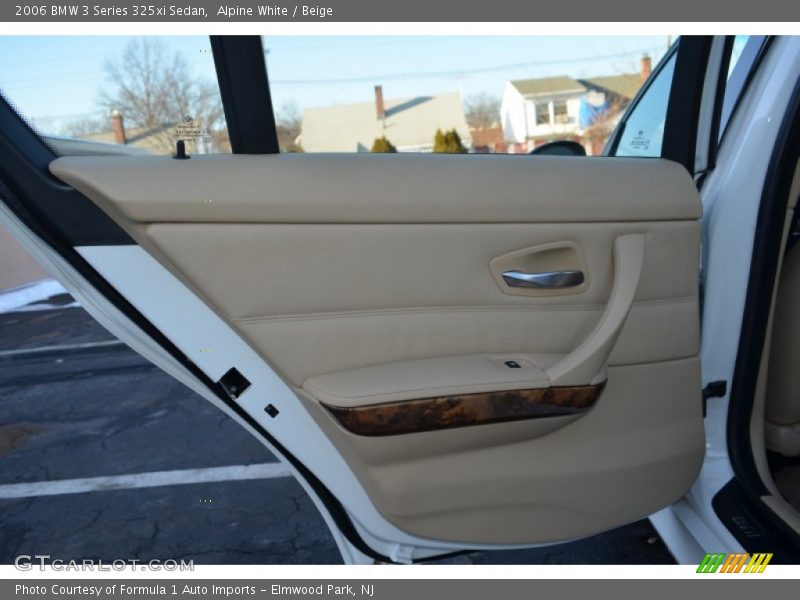 Alpine White / Beige 2006 BMW 3 Series 325xi Sedan
