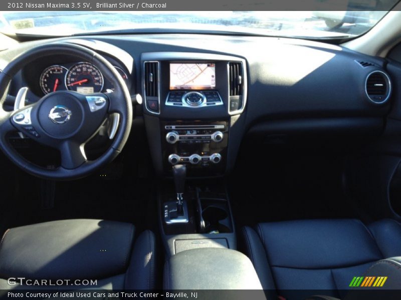 Brilliant Silver / Charcoal 2012 Nissan Maxima 3.5 SV