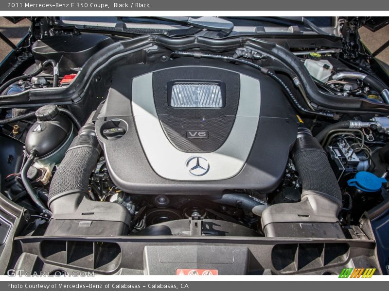 Black / Black 2011 Mercedes-Benz E 350 Coupe