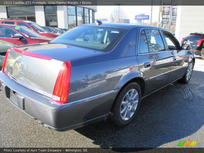 Gray Flannel Metallic / Ebony 2011 Cadillac DTS Premium
