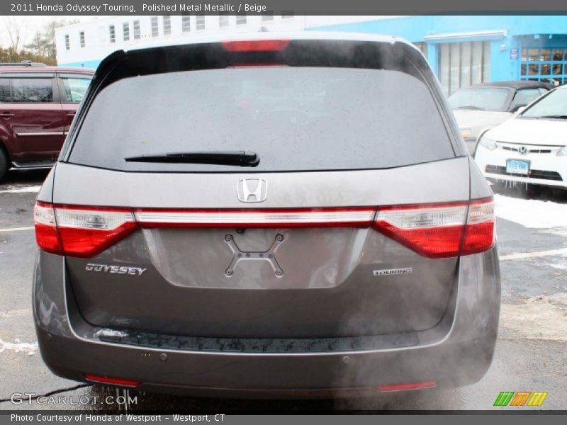 Polished Metal Metallic / Beige 2011 Honda Odyssey Touring