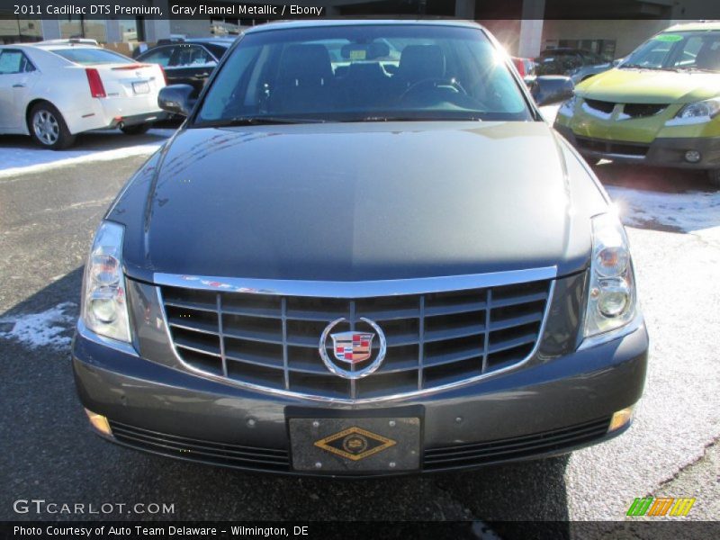 Gray Flannel Metallic / Ebony 2011 Cadillac DTS Premium