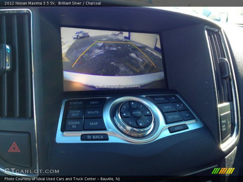 Brilliant Silver / Charcoal 2012 Nissan Maxima 3.5 SV
