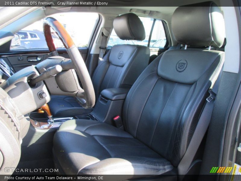 Gray Flannel Metallic / Ebony 2011 Cadillac DTS Premium