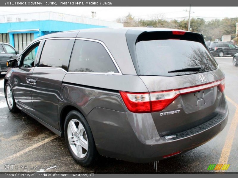 Polished Metal Metallic / Beige 2011 Honda Odyssey Touring