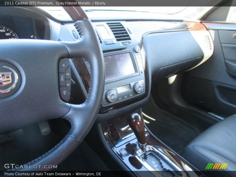 Gray Flannel Metallic / Ebony 2011 Cadillac DTS Premium