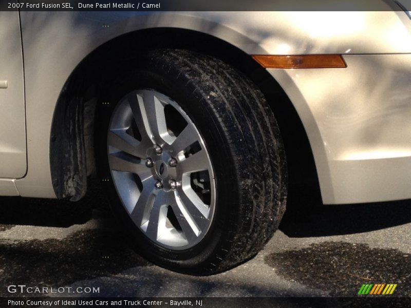 Dune Pearl Metallic / Camel 2007 Ford Fusion SEL
