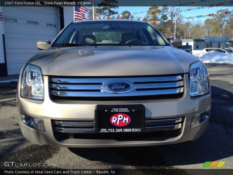 Dune Pearl Metallic / Camel 2007 Ford Fusion SEL