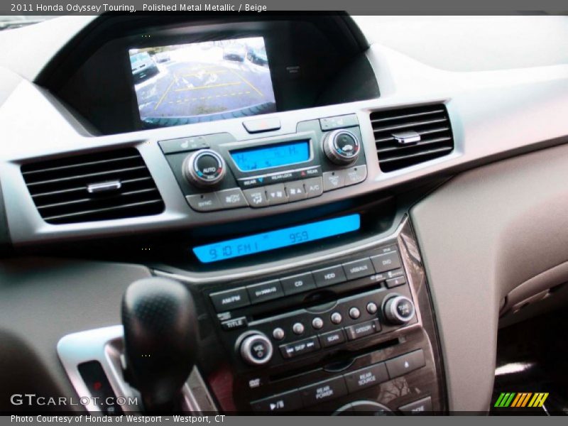 Polished Metal Metallic / Beige 2011 Honda Odyssey Touring