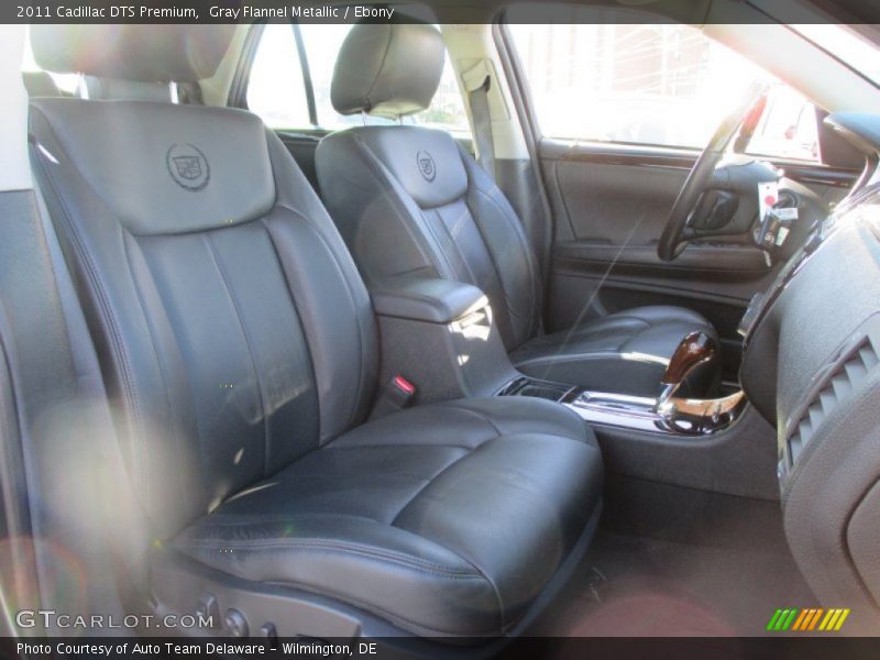 Gray Flannel Metallic / Ebony 2011 Cadillac DTS Premium