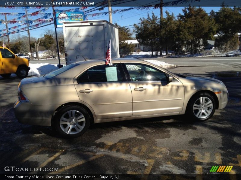 Dune Pearl Metallic / Camel 2007 Ford Fusion SEL