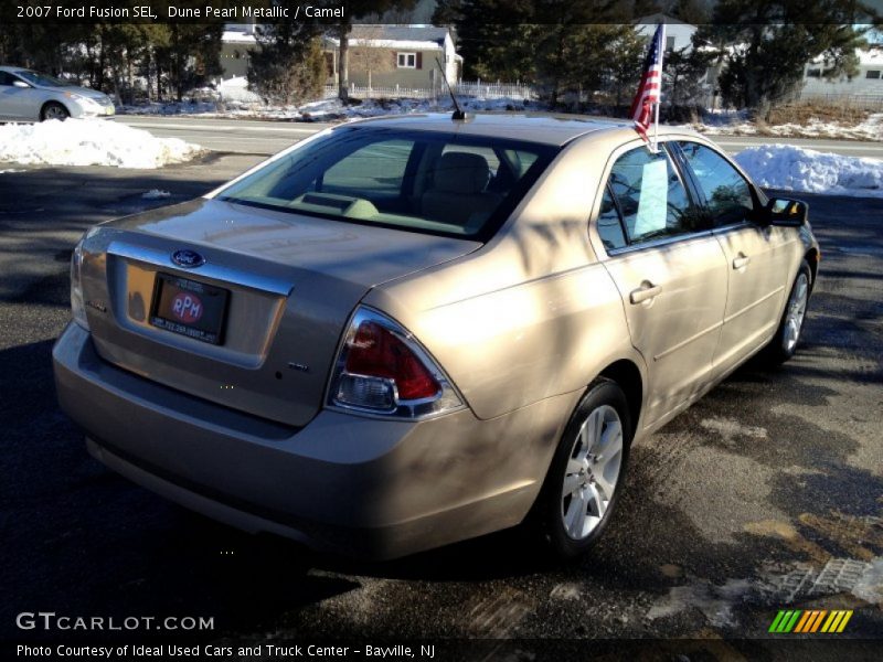 Dune Pearl Metallic / Camel 2007 Ford Fusion SEL