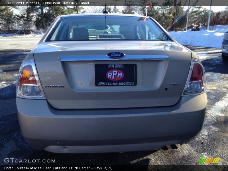 Dune Pearl Metallic / Camel 2007 Ford Fusion SEL