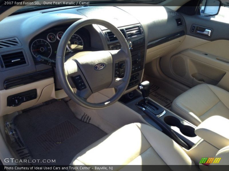 Dune Pearl Metallic / Camel 2007 Ford Fusion SEL