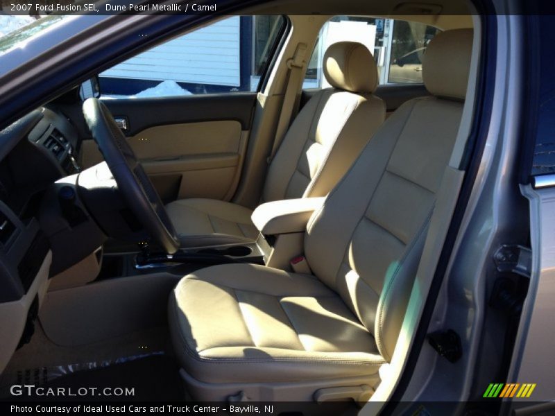 Dune Pearl Metallic / Camel 2007 Ford Fusion SEL