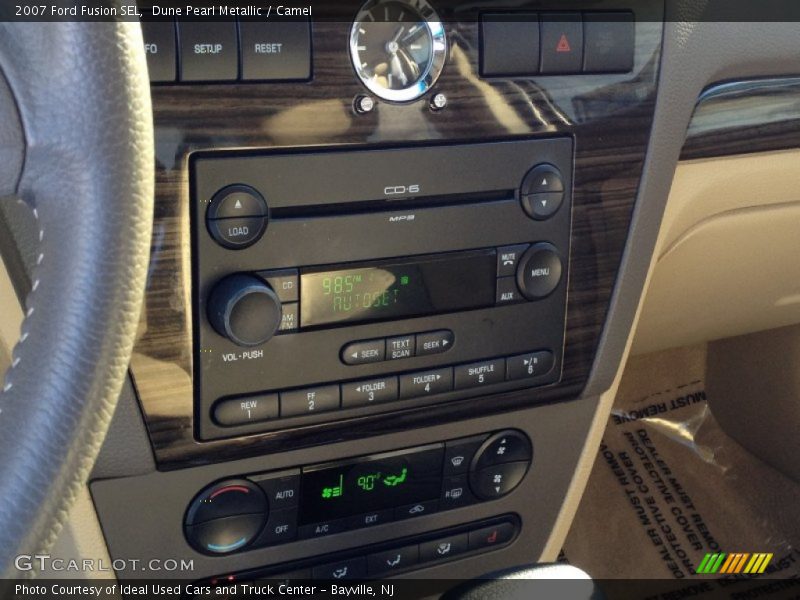 Dune Pearl Metallic / Camel 2007 Ford Fusion SEL