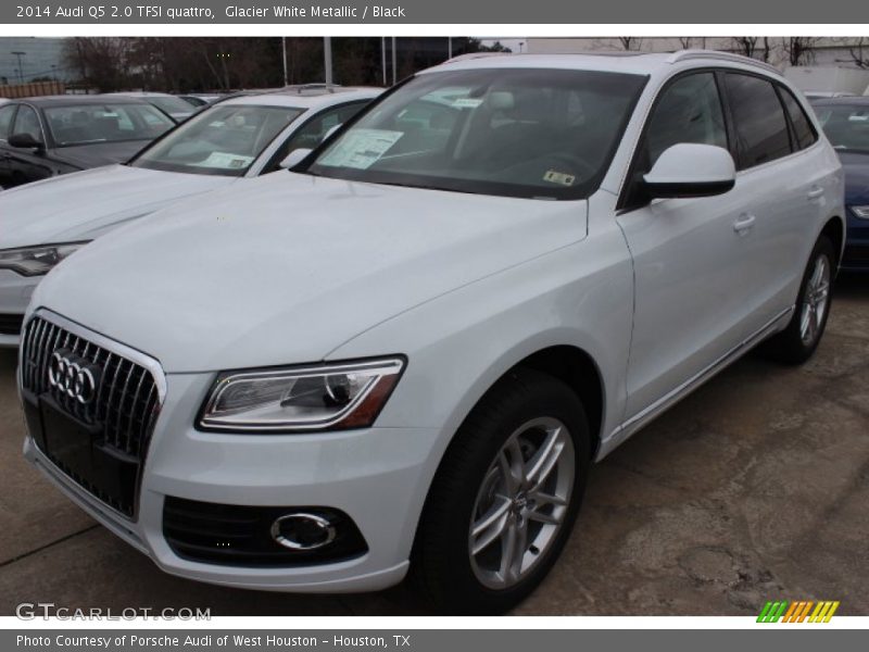 Glacier White Metallic / Black 2014 Audi Q5 2.0 TFSI quattro