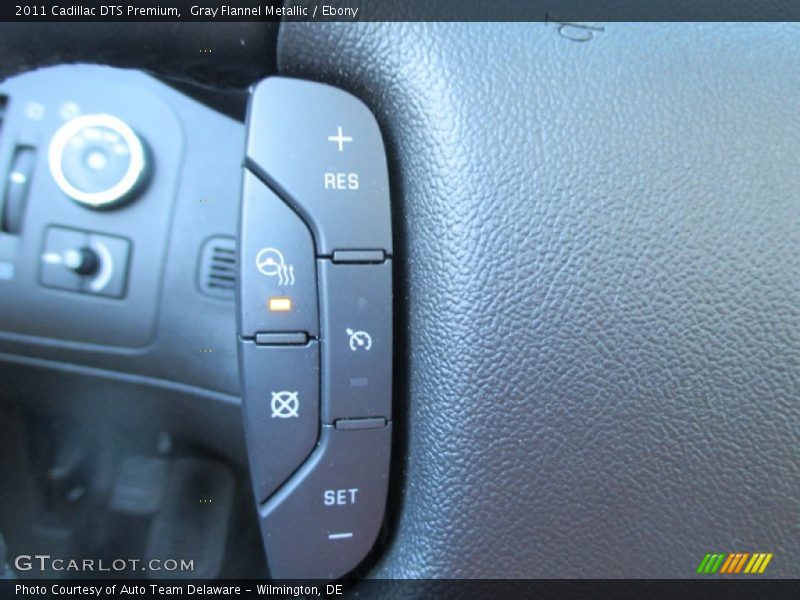 Gray Flannel Metallic / Ebony 2011 Cadillac DTS Premium