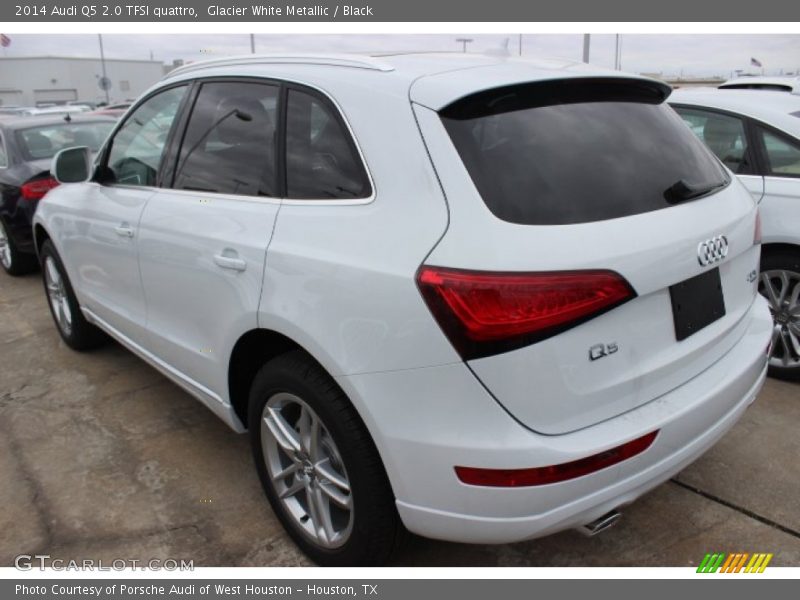 Glacier White Metallic / Black 2014 Audi Q5 2.0 TFSI quattro