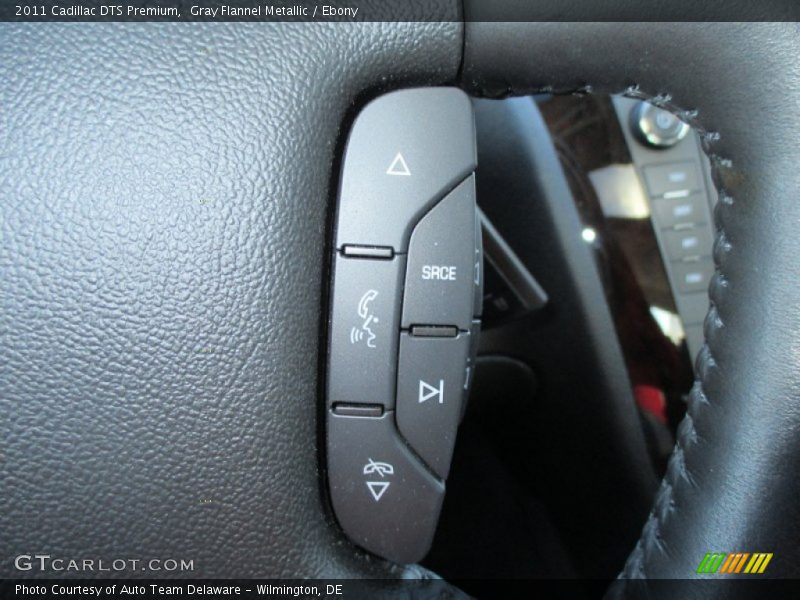 Gray Flannel Metallic / Ebony 2011 Cadillac DTS Premium