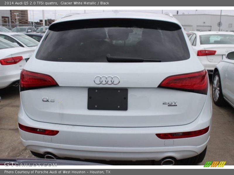 Glacier White Metallic / Black 2014 Audi Q5 2.0 TFSI quattro