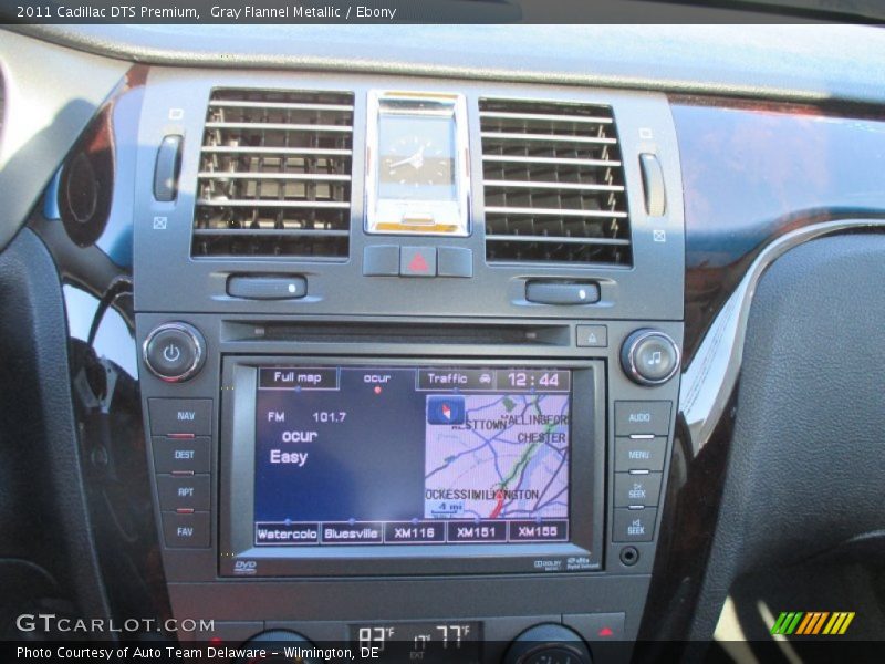 Gray Flannel Metallic / Ebony 2011 Cadillac DTS Premium