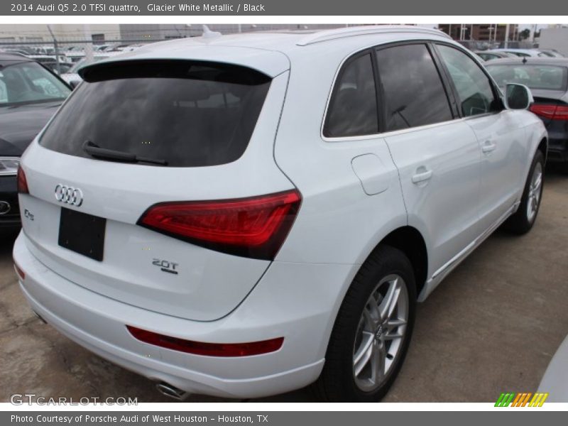 Glacier White Metallic / Black 2014 Audi Q5 2.0 TFSI quattro