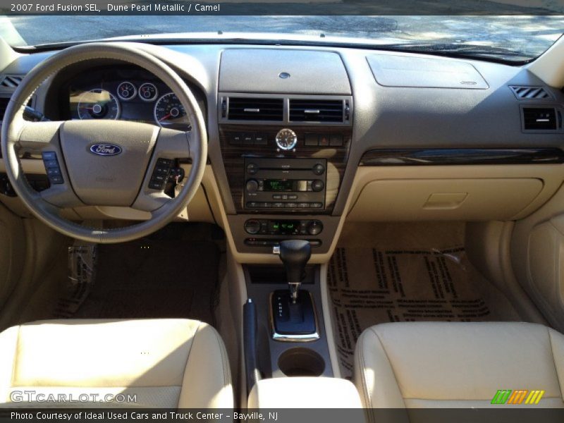 Dune Pearl Metallic / Camel 2007 Ford Fusion SEL