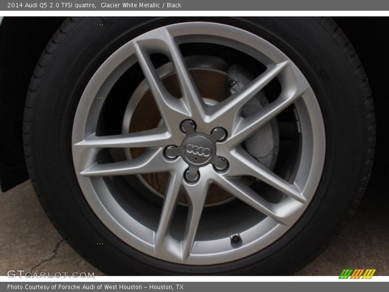 Glacier White Metallic / Black 2014 Audi Q5 2.0 TFSI quattro